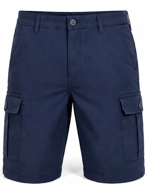 Serseri Jeans Erkek Likralı Kargo Şort Rahat Kalıp Çok Cepli Premium Günlük Casual Yazlık Şort