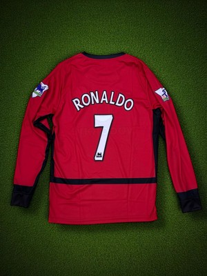 North Babıl Manchester United 2006 Sezonu Uzun Kollu Ronaldo Forma
