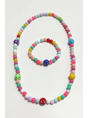 Dinç Store 44 Boncuk Çocuk Set Kolye