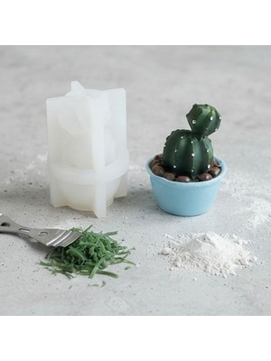 Karakız Mini Katküs Silikon Kalıp 5x4 Cm