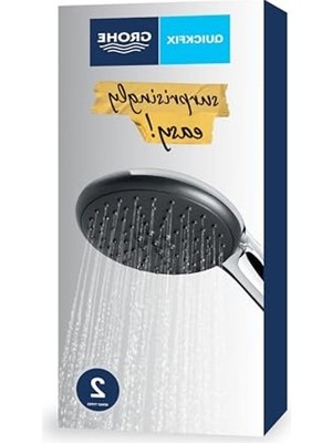 Get Store El Duşu Başlığı, 2 Akışlı ve Kireç Önleyici Özelliklerle Tasarlandı