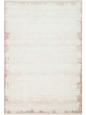 Eko Halı Pera PER01 Beige Yıkanabilir Modern Sade Desenli Leke Tutmaz Kaymaz Tabanlı Üst Kalite Akrilik Makine Halısı