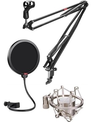 Get Store Lastvoice NB40X Set Rode Nt1-A Için Mikrofon Standı Filtre Shock Mount