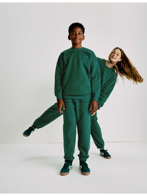 Marks & Spencer Pamuk Karışımlı Slogan Sweatshirt (6‑16 yaş)