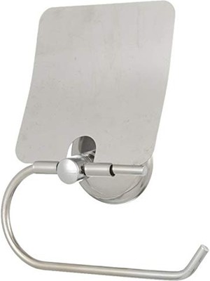 Get Store Kapaklı Tuvalet Kağıtlığı, Metal Krom Kaplama ile Modern Banyo Aksesuarı