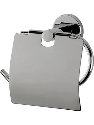 Get Store Krom Kaplama Metal Kapaklı Tuvalet Kağıtlığı