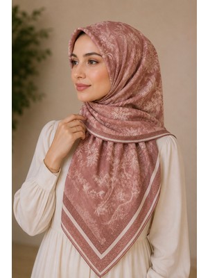 İmaj Butik Açık Pudra Levidor Pamuklu Soft Eşarp
