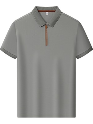 New Performance ARW98253 SERİNTUTAN-ANTİBAKTERİYEL-YÜKSEK KALİTE Fermuarlı Erkek POLYAMİD Polo Yaka  Tshirt