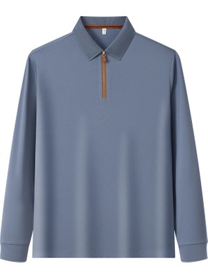 New Performance ARW61038 SERİNTUTAN-ANTİBAKTERİYEL-YÜKSEK KALİTE Uzunkol Fermuarlı POLYAMİD Polo Yaka  Tshirt