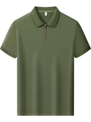 New Performance ARW98306 SERİNTUTAN-ANTİBAKTERİYEL-YÜKSEK KALİTE Fermuarlı Erkek Polo Yaka  Tshirt