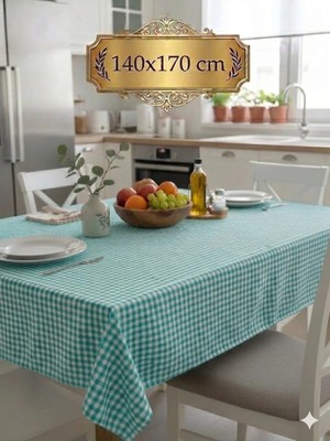 Sundoku Home Zefir 140X170 cm Büyük Boy Masa Örtüsü – Balkon, Mutfak ve Piknik Için Yer Sofra Bezi