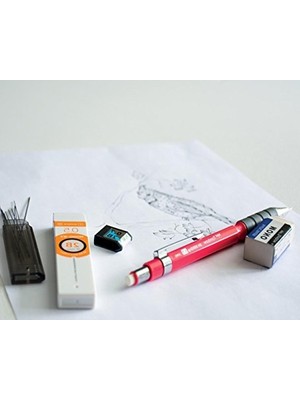 Get Store Mekanik Kurşun Kalem, 0.5 mm Uç, Koyu Yeşil Renk