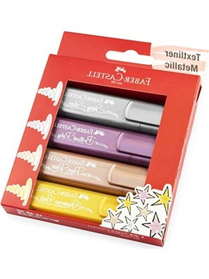 Get Store Faber-Castell 46 Metalik, 4 Adet Kutu Içinde