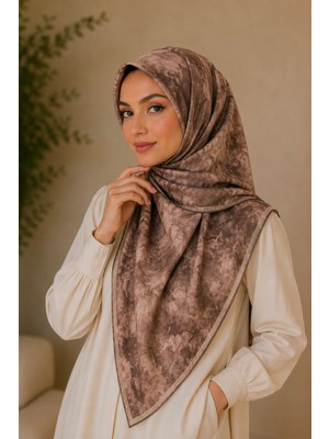 İmaj Butik Koyuv Vizon Pamuklu Soft Eşarp