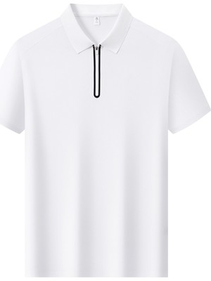New Performance ARW86291 SERİNTUTAN-ANTİBAKTERİYEL-YÜKSEK KALİTE Fermuarlı Erkek POLYAMİD Polo Yaka  Tshirt