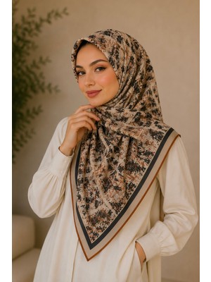 İmaj Butik Vizon Bordo Pamuklu Soft Eşarp