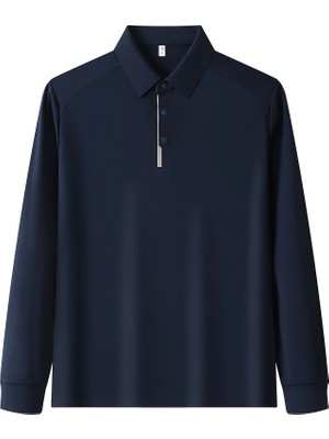 New Performance ARW61006 SERİNTUTAN-ANTİBAKTERİYEL-YÜKSEK KALİTE Uzunkol Çıtçıtlı POLYAMİD Polo Yaka  Tshirt