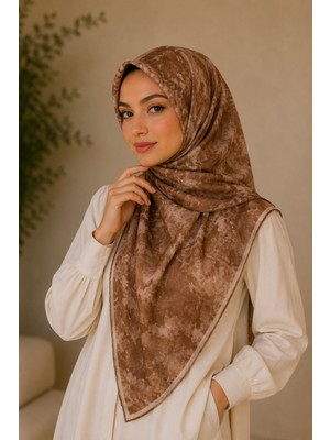 İmaj Butik Açık Vizon Pamuklu Soft Eşarp