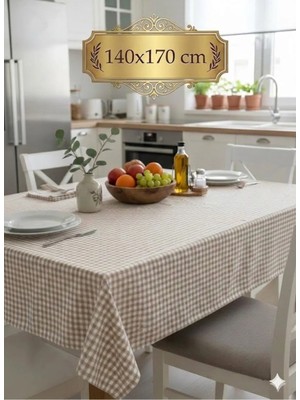 Sundoku Home Zefir 170X140 cm Büyük Boy Masa Örtüsü – Balkon, Mutfak ve Piknik Için Yer Sofra Bezi