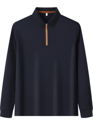 New Performance ARW61038 SERİNTUTAN-ANTİBAKTERİYEL-YÜKSEK KALİTE Uzunkol Fermuarlı POLYAMİD Polo Yaka  Tshirt