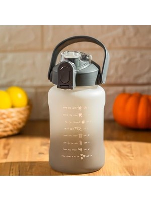 Get Store 1000 ml Motivasyon Su Şişesi, Renkli Paslanmaz Çelik