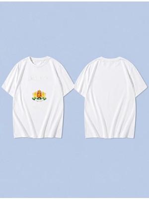 Lorvex T-Shirt Oversize Unisex %100 Pamuk Baskılı Rahat Kalıp Premium Tişört