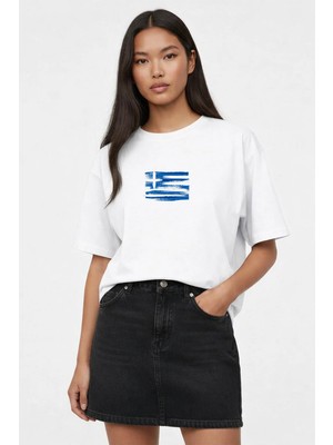 Lorvex T-Shirt Oversize Unisex %100 Pamuk Baskılı Rahat Kalıp Premium Tişört