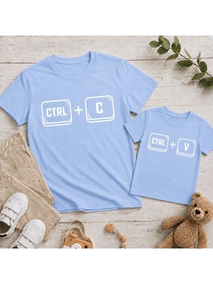 Lorvex Babalar Günü Baba Çocuk Kombin Oversize Tişört %100 Pamuk Baskılı T-Shirt (Kombin Için 2 Adet Sipariş Verilmelidir)