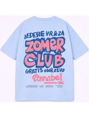 Lorvex T-Shirt Oversize Unısex %100 Pamuklu Rahat Kalıp Baskılı Tişört