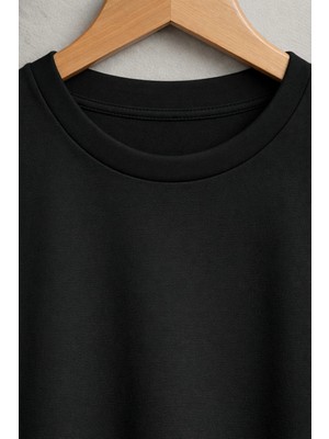 Lorvex Tayt-T-Shirt Takım Anne Kız Kombin %100 Pamuk Esnek Rahat Günlük Spor Kombin