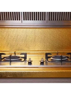 Colezium Yapışkanlı Gold Mutfak Tezgah Folyosu