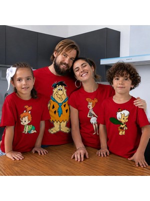 Lorvex Aile Kombin Tişört Oversize %100 Pamuk Baskılı Anne Baba Çocuk Family T-Shirt (Kombin Için Ayrı Ayrı Sipariş Verilmelidir)