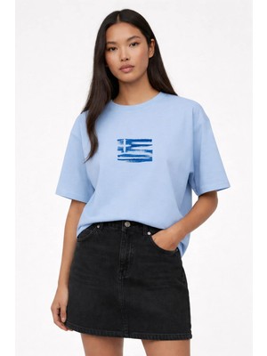 Lorvex T-Shirt Oversize Unisex %100 Pamuk Baskılı Rahat Kalıp Premium Tişört