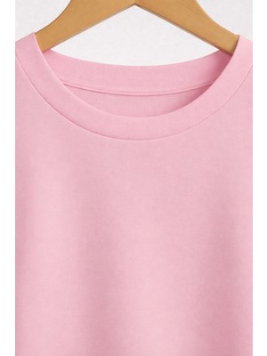 Lorvex Anne Kız Takım Tayt T-Shirt Kombin %100 Pamuk Esnek Rahat Kalıp Günlük Spor Şık Set