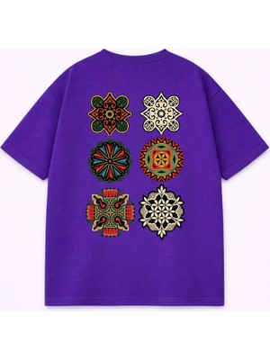 Lorvex T-Shirt Oversize Unisex %100 Pamuk Baskılı Rahat Kalıp Şık Premium Tişört