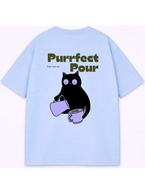 Lorvex Oversize Unisex T-Shirt %100 Pamuk Baskılı Tişört Rahat Kalıp