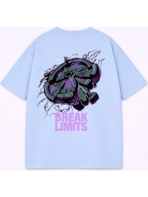 Lorvex T-Shirt Oversize Unisex %100 Pamuk Baskılı Rahat Kalıp Şık Premium Tişört