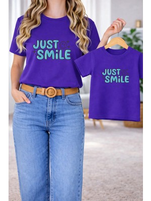 Lorvex Tişört Anne Kız Çocuk Kombin Oversize – Anne & Çocuk Twin Baskılı T-Shirt