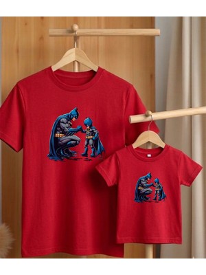 Lorvex Babalar Günü Konsept-Baba Oğul Kombin Tişört Oversize %100 Pamuk T-Shirt (Kombin Için 2’li Sipariş Verilmelidir)