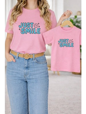Lorvex Tişört Anne Kız Çocuk Kombin Oversize – Anne & Çocuk Twin Baskılı T-Shirt