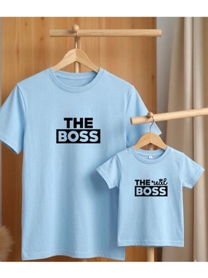 Lorvex Babalar Günü Konsept-Baba Çocuk Kombin Tişört Oversize %100 Pamuk T-Shirt (Kombin Için 2’li Sipariş Verilmelidir)