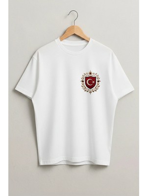 Lorvex Baskılı Türklük Temalı Çocuk-Yetişkin Pamuklu Tshirt Tişört