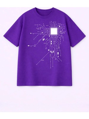 Lorvex T-Shirt Oversize Unisex %100 Pamuk Baskılı Rahat Kalıp Şık Premium Tişört