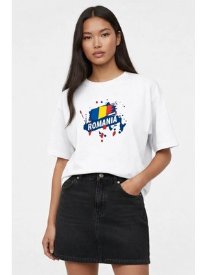 Lorvex T-Shirt Oversize Unisex %100 Pamuk Baskılı Rahat Kalıp Premium Tişört