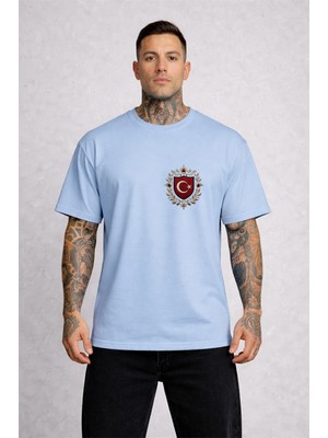 Lorvex Baskılı Türklük Temalı Çocuk-Yetişkin Pamuklu Tshirt Tişört