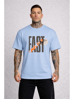 Lorvex Dijital Baskılı Oversize Yetişkin %100 Pamuklu Kaliteli Tshirt Tişört