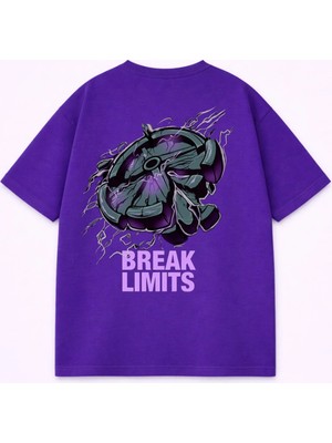 Lorvex T-Shirt Oversize Unisex %100 Pamuk Baskılı Rahat Kalıp Şık Premium Tişört