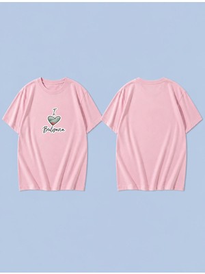 Lorvex T-Shirt Oversize Unisex %100 Pamuk Baskılı Rahat Kalıp Premium Tişört
