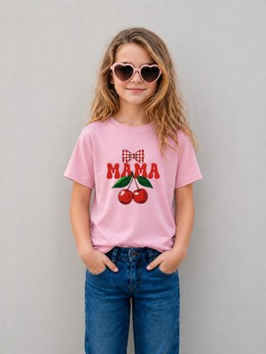 Lorvex Kız Çocuk Tişört %100 Pamuklu Baskılı Rahat Kalıp Yazlık T-Shirt