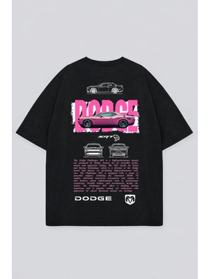 Lorvex Unisex Oversize Tişört %100 Pamuklu Baskılı T-Shirt Rahat Kalıp Günlük Şık Kombin